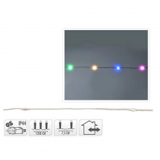 Гирлянда 180LED 1350см разноцветный