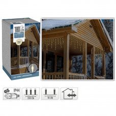 Ghirlanda turturi 180Led 350cm alb-cald