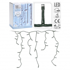 Ghirlanda turturi 180Led 585x50cm alb 8reg.