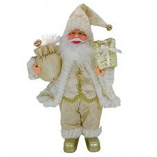 Mos Craciun Golden Christmas 30cm