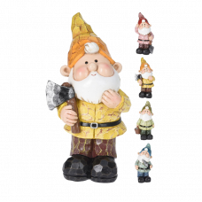 Декоративная фигурка Гном с инструментом 21см