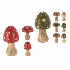 Декоративная фигурка Гриб 4х10см