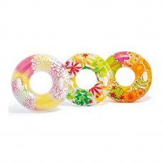 Круг надувной с ручками 97см 9+ 