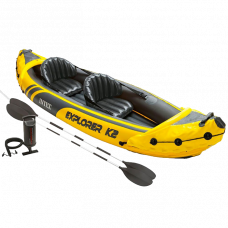 Байдарка надувная Explorer K2 312x91x51см 2 местный