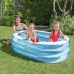 Бассейн надувной детский 57482 Sea Friends 163x107x46см 238л 