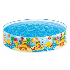 Детский надувной бассейн 122×25см 218л