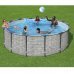 Бассейн каркасный 427x122см Steel Pro Max 15232л насос