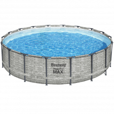 Бассейн каркасный 427x122см Steel Pro Max 15232л насос