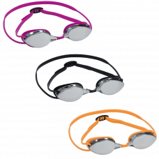 Очки зеркальные для плавания 3цвета 14+