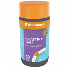 Таблетки хлора для бассейна 200г Quattro tabs E3 1кг