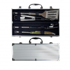 Аксессуары для мангала BBQ набор 4шт в чемодане 38х7х11см