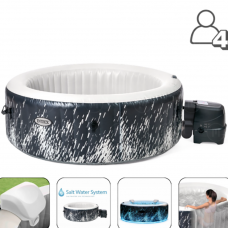 Джакузи СПА надувной Glow Deluxe 196x71см 795л 4-х местный