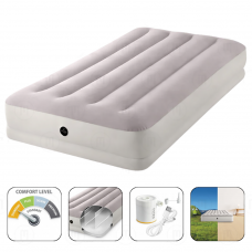 Матрас надувной Velur Prestige 99x191x30см с портативным USB-насосом