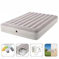 Матрас надувной Velur Prestige 152x203x30см с портативным USB-насосом