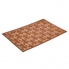 Коврик рельефный коричневый Greek 40x60см