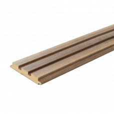 Панель декоративная гофрированная МДФ 18х140х2800мм LB-3771/1 Matt Teak-248