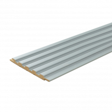 Панель декоративная гофрированная МДФ 12х158х2800мм LB-3783 Supra Matt Timeless Grey-3017