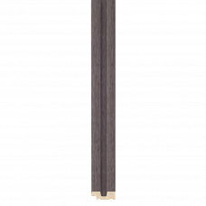 Заглушка конец для панели декоративной 12х36х2900мм AP008-9 дуб антрацит 