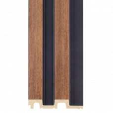 Панель декоративная гофрированная дюрополимер 20х120х2900мм AP001-70 дуб