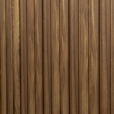 Панель декоративная гофрированная МДФ LB-3771/2 Soft Touch Siena Wood-737 18x121x2800мм