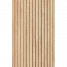 Панель декоративная гофрированная 16x100x2800мм LB-3671/1 MATT DELPHI OAK-3039 (6шт)