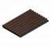 Панель декоративная гофрированная дюрополимер 12x120x2700мм LV129 396NK