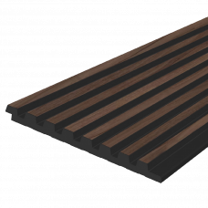 Панель декоративная гофрированная дюрополимер 12x120x2700мм LV129 BR395NK