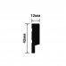 Terminatii panou duropolimer 12x42x2700mm LF124A BR395K