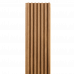 Панель декоративная гофрированная дюрополимер 149x20x2800мм RW010T