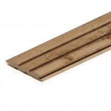 Панель декоративная гофрированная Stella Pecan 119x2750мм