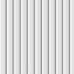 Панель декоративная гофрированная Stella White 119x2750мм