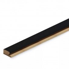 Финиш для панели декоративной МДФ Stella Black Edition 27x2750мм