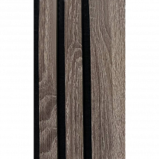 Панель декоративная гофрированная МДФ с изоляцией Stella Vintage Oak 600x2780мм