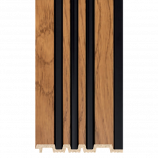 Panou decorativ riflat duropolimer 120х2900mm AP 058-F4
