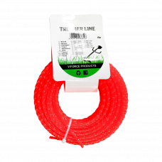 Леска для мотокосы звезда 4мм 15м Garden ST4.0X15