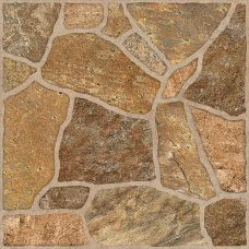 Gresie portelanata Quartzite Brown 33x33cm