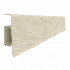 Плинтус ПВХ Esquero Platan Bianco 604 2500x21.9x66.6мм