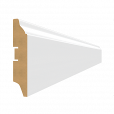 Плинтус МДФ Stella-82 82х16мм 2м белый