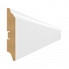 Плинтус МДФ Stella-100B 100х16мм 2м белый