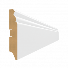 Плинтус МДФ Stella-100E 100х16мм 2м белый