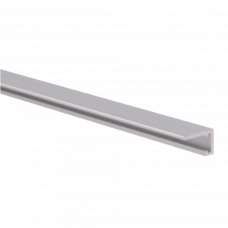 Плинтус мини AL10 5x10мм 2.5м серебристый матовый