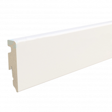 Плинтус МДФ RAL9003 белый 58x14.5мм 2.20м