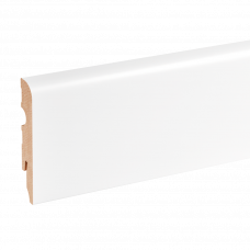 Плинтус МДФ RAL9003 белый 80х13мм 2.20м