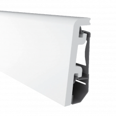 Плинтус дюрополимер Vega P0610 белый 2400x20x60мм