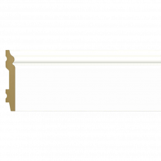 Плинтус дюрополимер 71мм 2.4м DSK 7111-1 белый