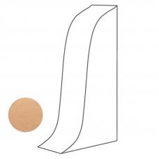 Заглушка правая для плинтуса 85мм ПВХ 85111