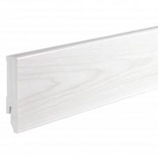 Плинтус напольный XPS Elegance Decor 349 Powder Snow 2200x80x14мм
