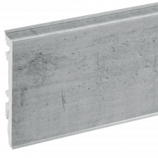 Плинтус напольный ПВХ MASTERLINE 476 Greystone 2200x80мм