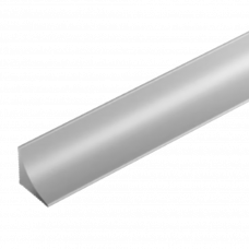 Плинтус алюминиевый 15x15мм 3м C0 серебристый