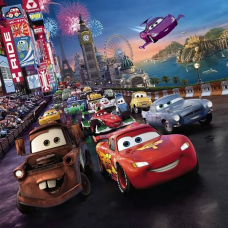 Фотообои Cars Race 4-401 184х254см